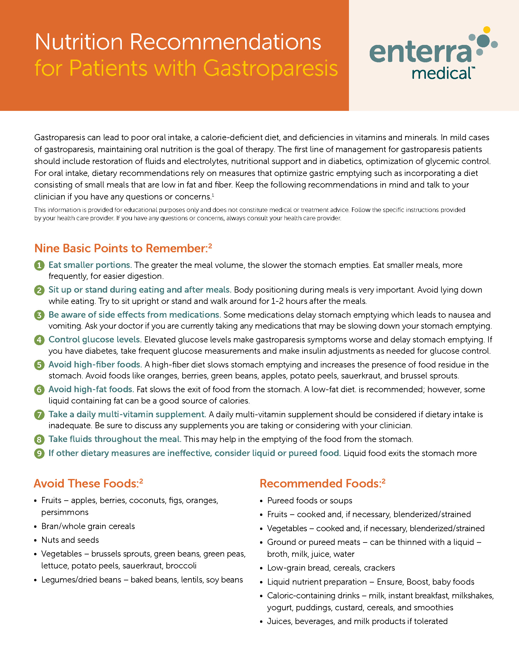 Resources Enterra Medical Inc Resources Enterra Medical Inc